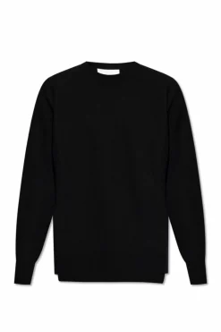 JIL SANDER CZARNY Wełniany sweter