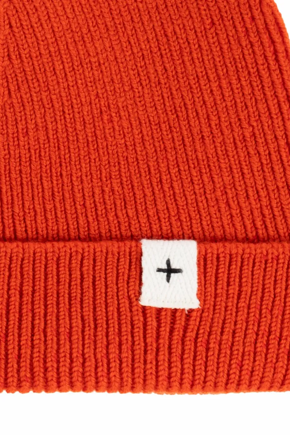 JIL SANDER+ CZERWONY Wełniana czapka