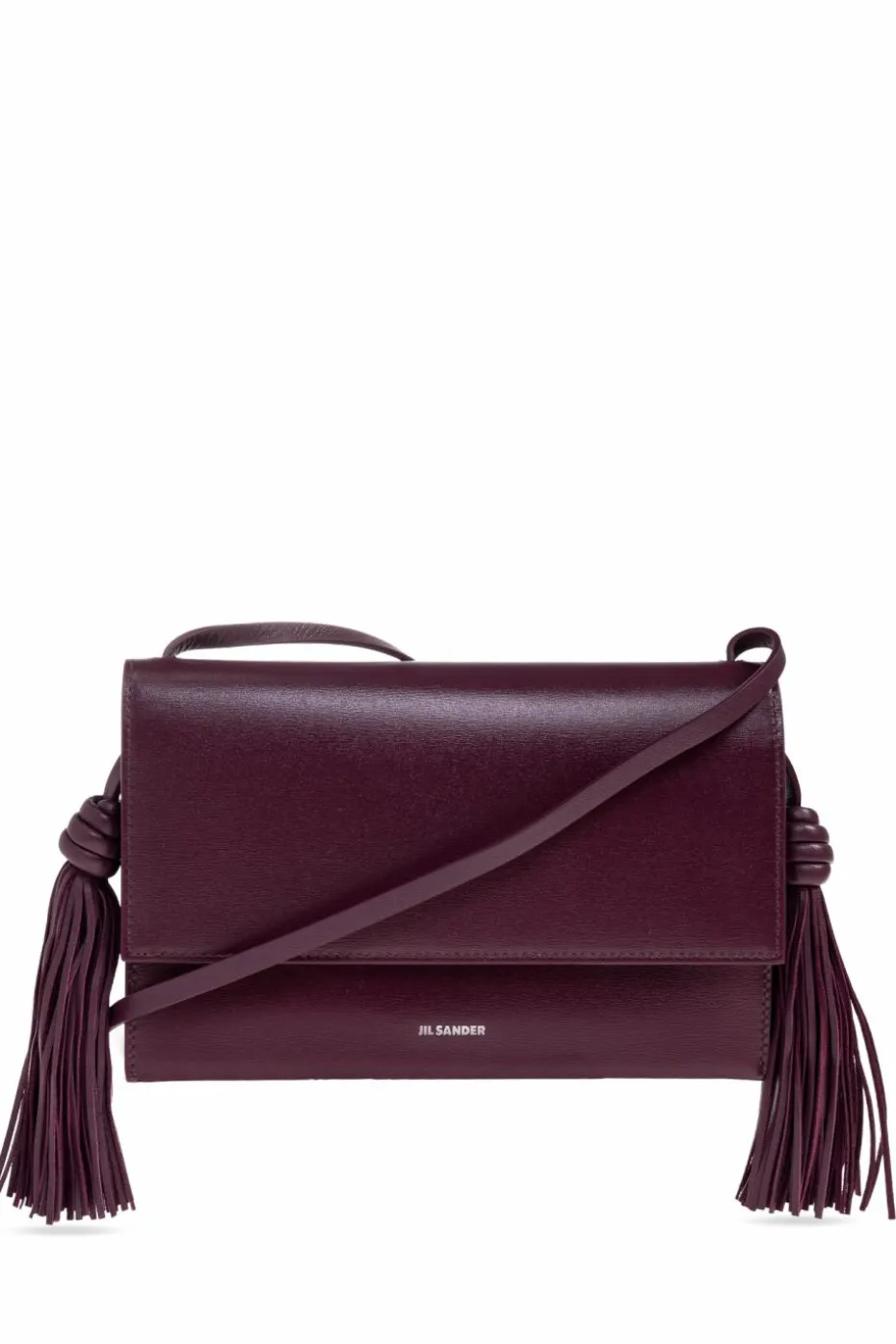 JIL SANDER FIOLETOWY Torba na ramię