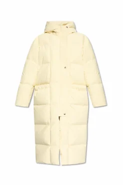 JIL SANDER+ kremowy Kurtka puchowa