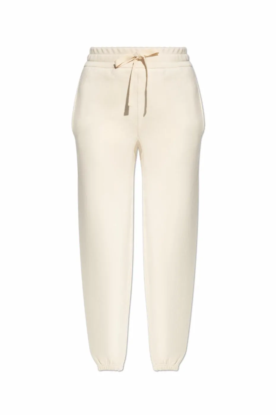 JIL SANDER+ kremowy Spodnie dresowe