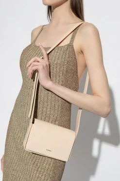 JIL SANDER kremowy Torba na ramie ‘Sling Small’