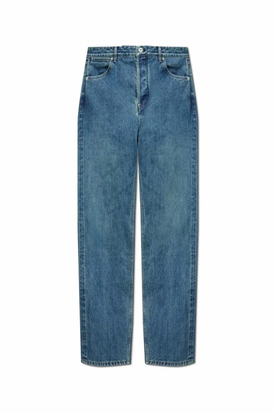 JIL SANDER+ NIEBIESKI Jeansy z logo