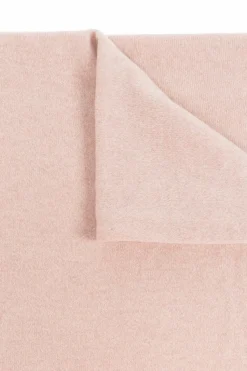 JIL SANDER+ RÓŻOWY Kaszmirowy szal