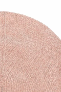 JIL SANDER+ RÓŻOWY Kaszmirowa czapka