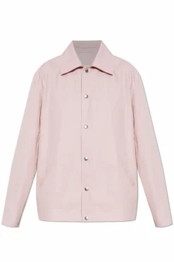 JIL SANDER RÓŻOWY Kurtka z logo