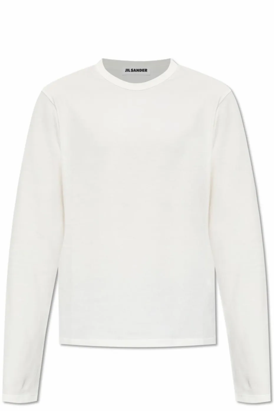 JIL SANDER SZARY Dwuwarstwowy top
