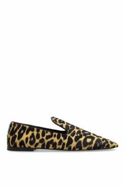 JIL SANDER ŻÓŁTY Skórzane buty