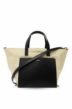 JIL SANDER ŻÓŁTY Torba na ramię ‘Wander Small’