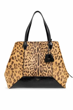 Jimmy Choo beżowy Torba `Diamond Large` typu `shopper`