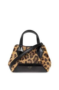 Jimmy Choo beżowy Torba do ręki `Diamond XS`