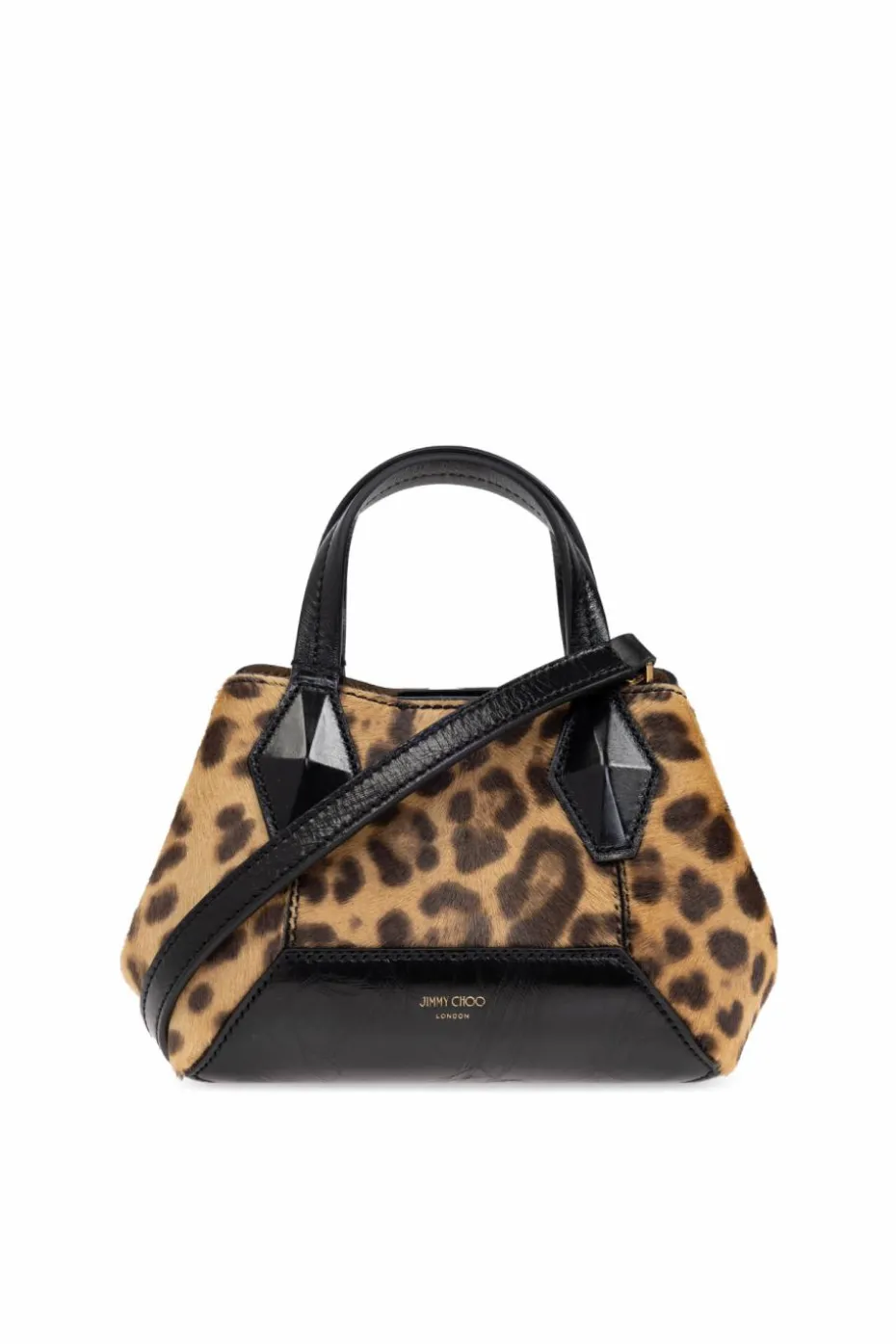 Jimmy Choo beżowy Torba do ręki `Diamond XS`