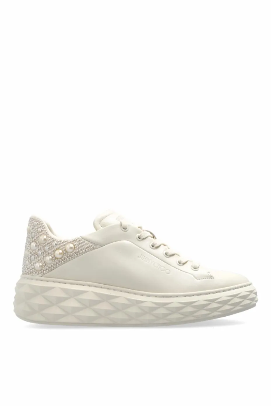 Jimmy Choo BIAŁY Buty sportowe ‘Diamond Maxi’