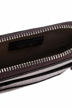 Jimmy Choo BORDO Skórzana saszetka