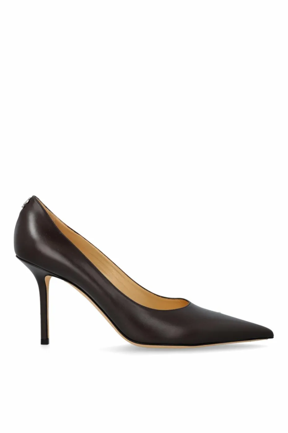 Jimmy Choo BRĄZOWY Buty na obcasie `Love`