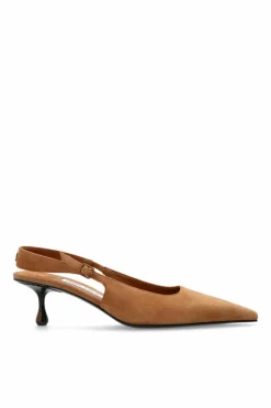 Jimmy Choo BRĄZOWY Buty na obcasie `Amel 50`