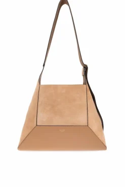 Jimmy Choo BRĄZOWY Torba na ramię `Diamond`
