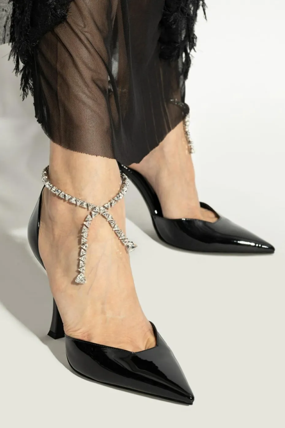 Jimmy Choo CZARNY Buty na obcasie ‘Stevie’
