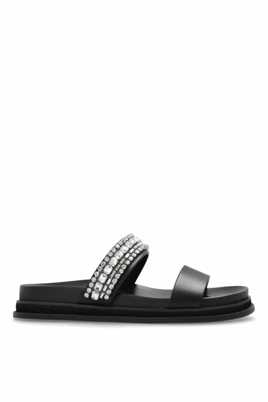 Jimmy Choo CZARNY Klapki `Jodi`