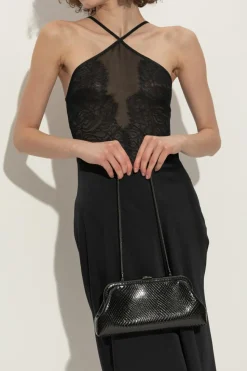 Jimmy Choo CZARNY Kopertówka `Skylar`