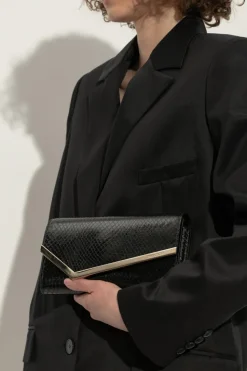 Jimmy Choo CZARNY Kopertówka `Emmie`