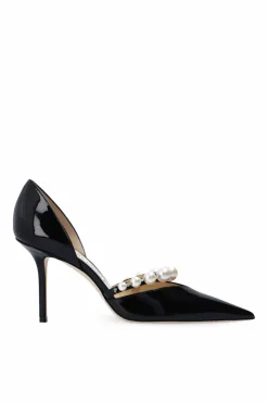 Jimmy Choo CZARNY Lakierowane szpilki ‘Aurelie’