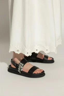 Jimmy Choo CZARNY Sandały `Verity`