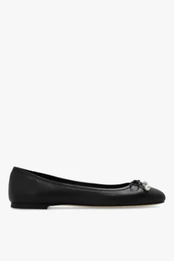 Jimmy Choo CZARNY Skórzane baleriny ‘Elme’