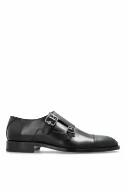 Jimmy Choo CZARNY Skórzane buty ‘Finnion’