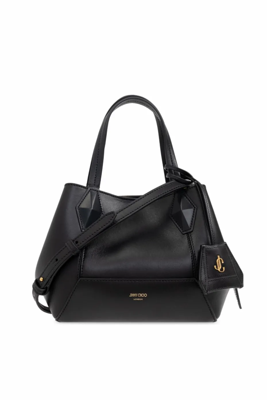 Jimmy Choo CZARNY Torba do ręki `Diamond`