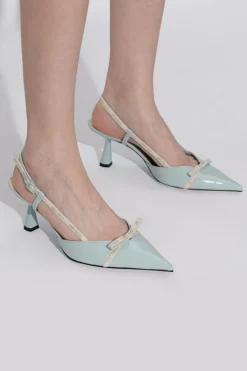 Jimmy Choo jasnoniebieski Buty na obcasie `Camila