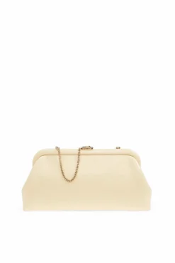 Jimmy Choo kremowy Kopertówka `Skylar`
