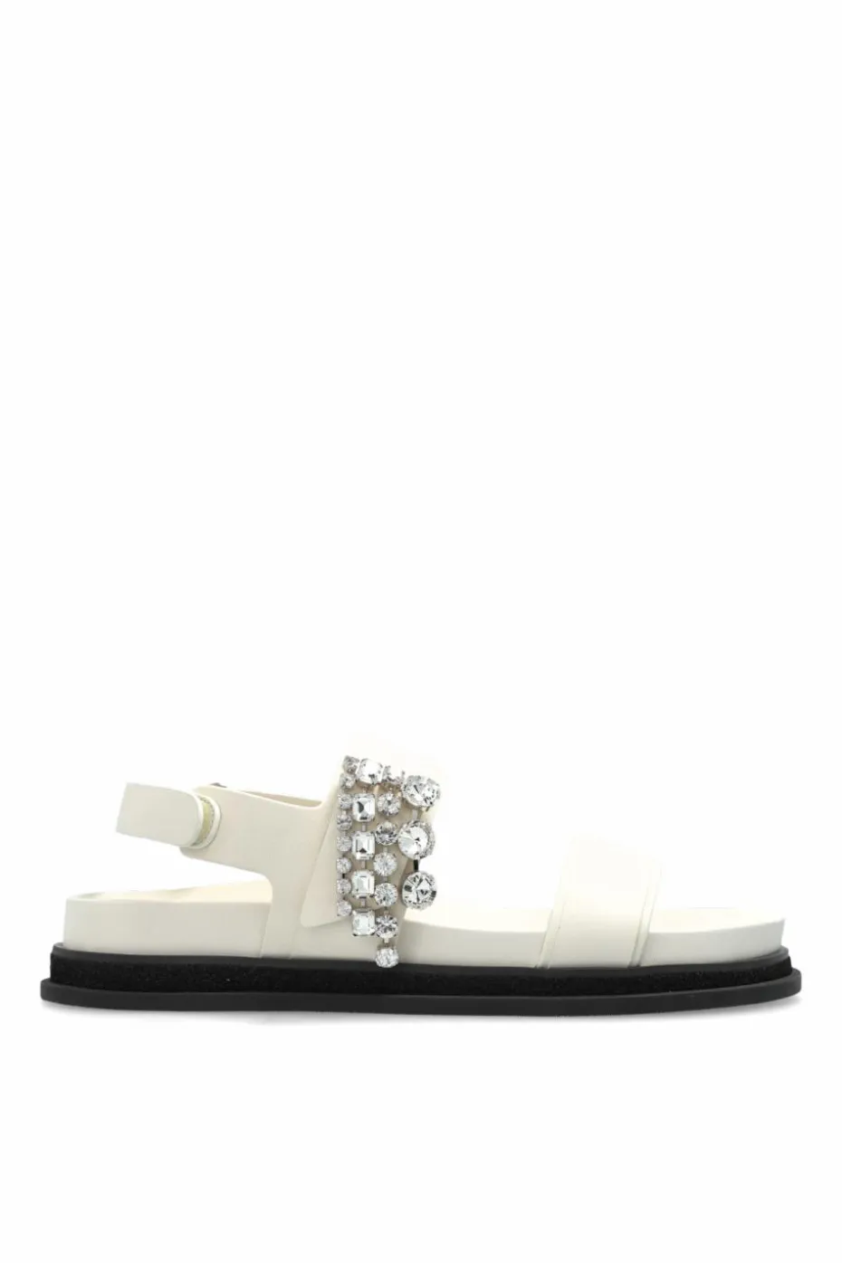 Jimmy Choo kremowy Sandały `Verity`