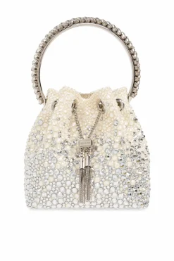 Jimmy Choo kremowy Torba do ręki `Bon Bon`