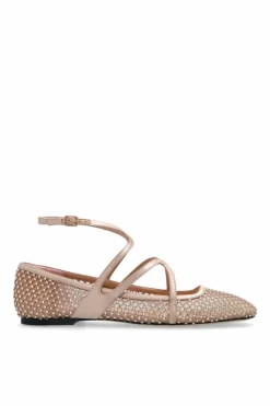 Jimmy Choo RÓŻOWY Baleriny `Astoria`