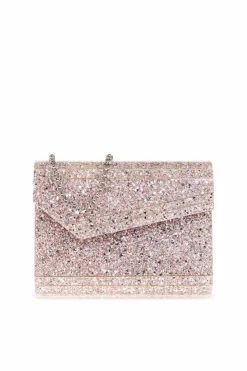 Jimmy Choo RÓŻOWY Kopertówka `Candy`