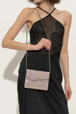 Jimmy Choo RÓŻOWY Kopertówka `Candy`