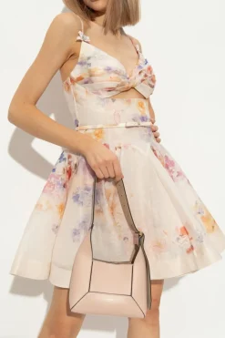Jimmy Choo RÓŻOWY Torba ‘Diamond Small’