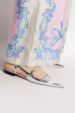 Jimmy Choo SREBRNY Buty `Didi`