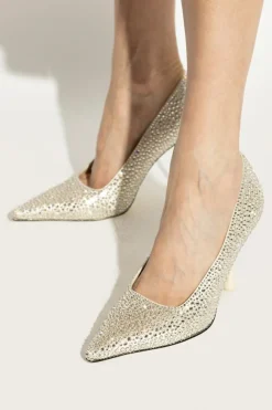 Jimmy Choo SREBRNY Buty na obcasie `Ixia`