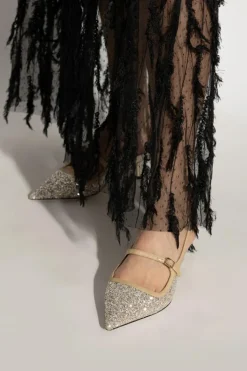 Jimmy Choo SREBRNY Buty na obcasie `Didi`
