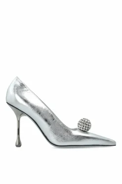 Jimmy Choo SREBRNY Buty na obcasie `Orb`