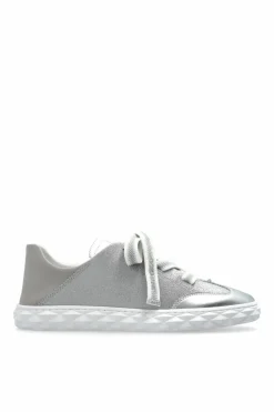 Jimmy Choo SREBRNY Buty sportowe `Diamond`