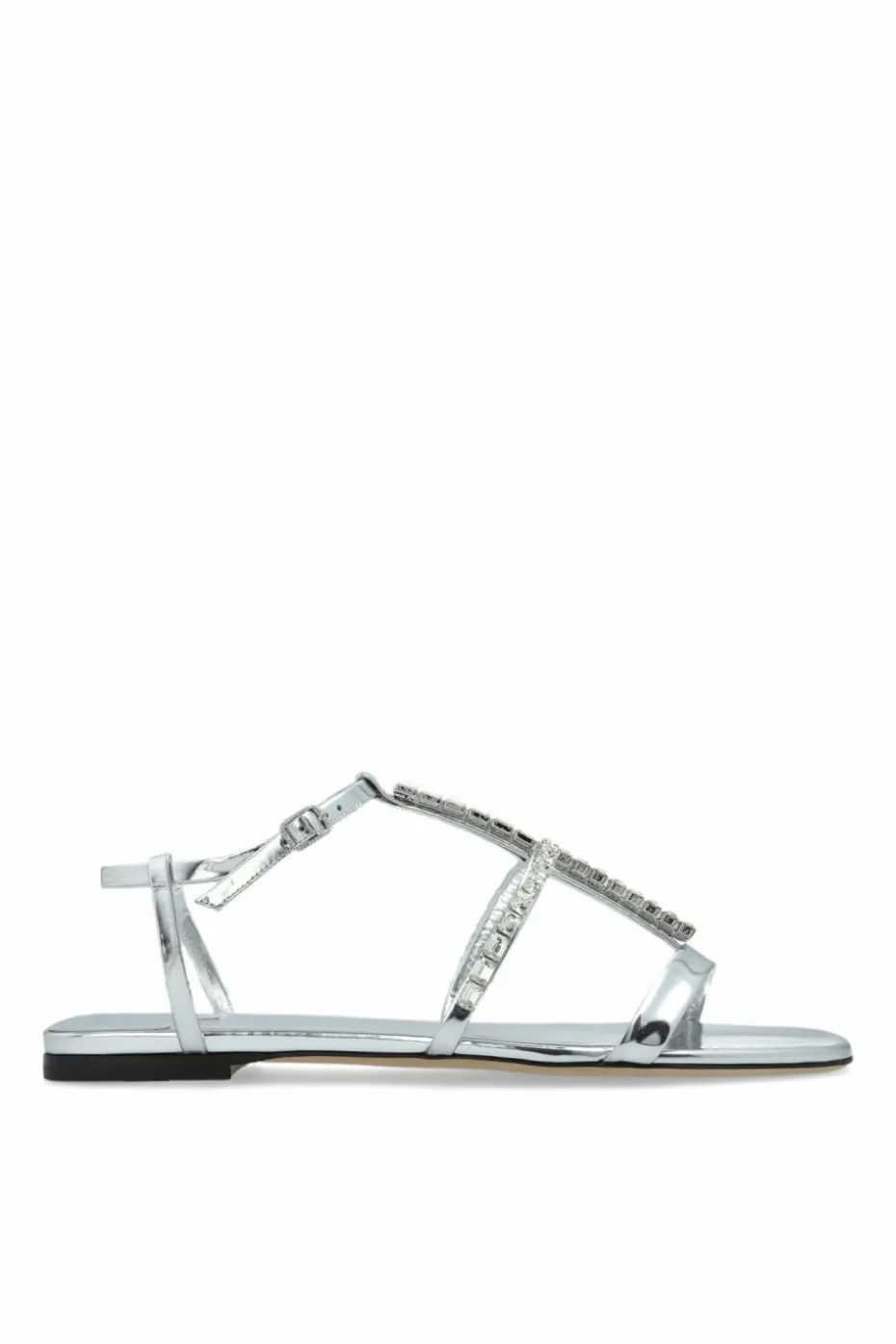 Jimmy Choo SREBRNY Sandały `Gwyn`