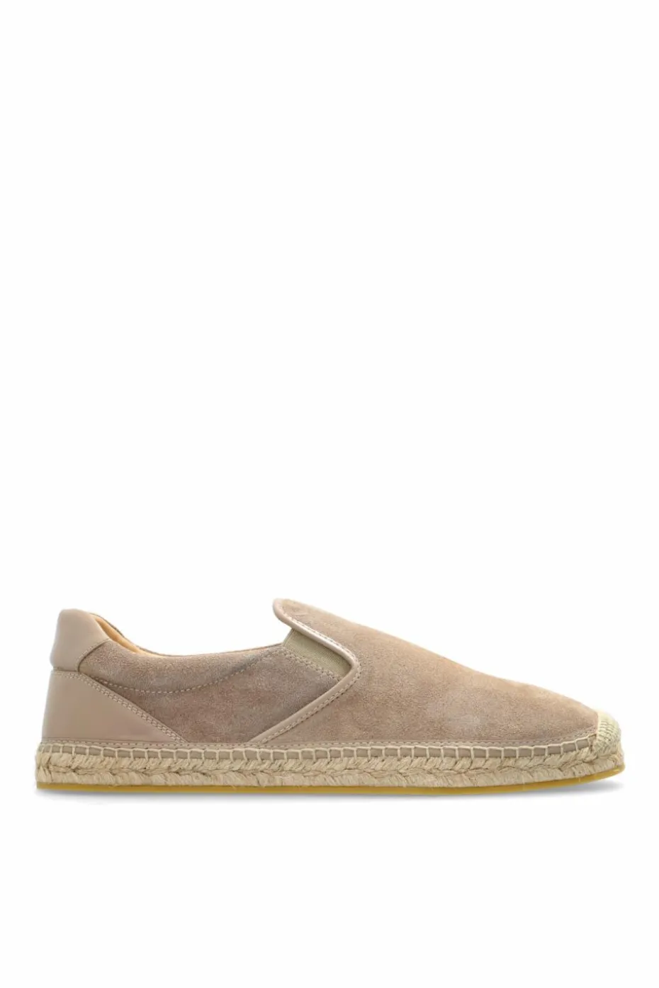 Jimmy Choo SZARY Zamszowe espadryle `Ivan`