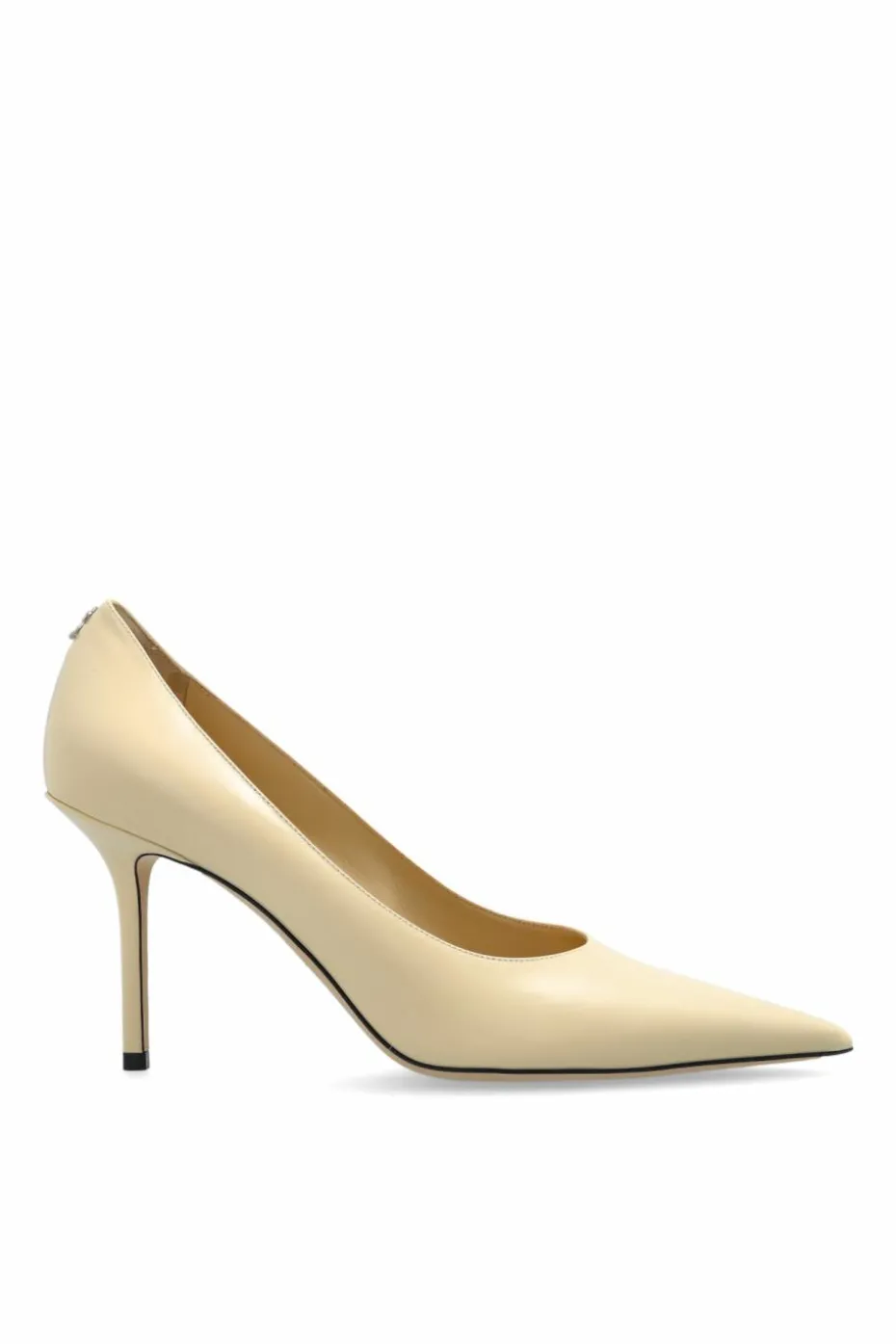 Jimmy Choo ŻÓŁTY Buty na obcasie `Love`