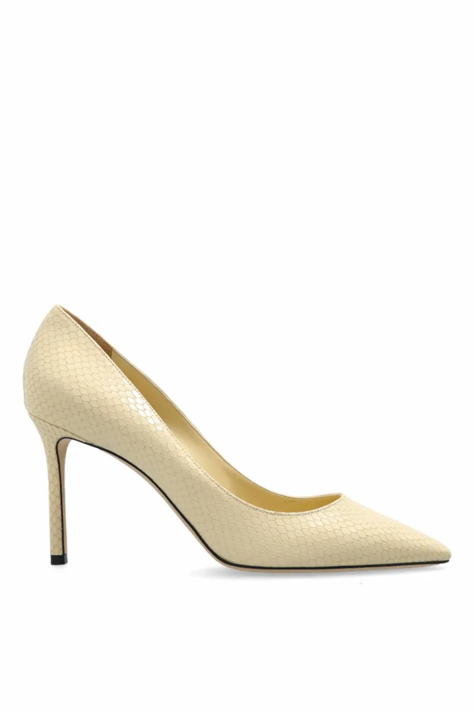Jimmy Choo ŻÓŁTY Buty na obcasie `Romy`