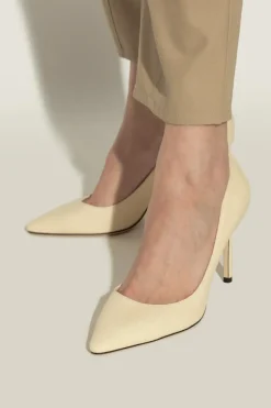 Jimmy Choo ŻÓŁTY Buty na obcasie `Romy`