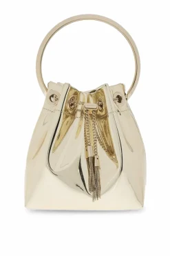 Jimmy Choo ZŁOTY Torba na ramię ‘Bon Bon’