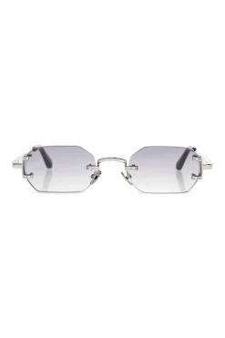 John Dalia SREBRNY Okulary przeciwsłoneczne `Amaru-C520`